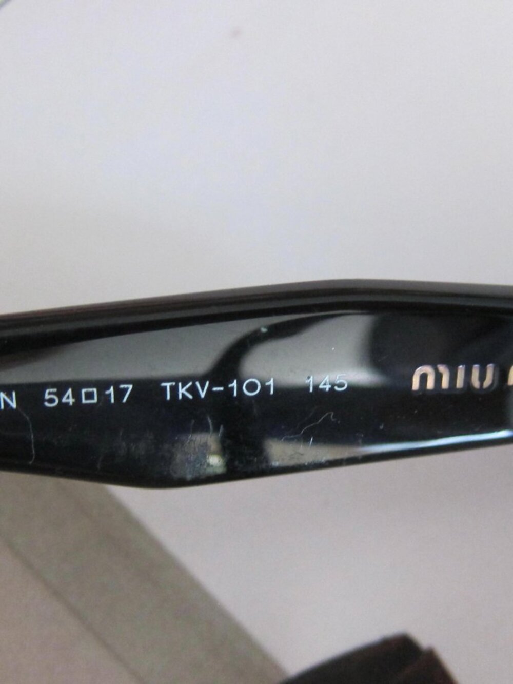 MIU MIU CRYSTAL ROCK SUNGLASSES VIOLET VMU O8N TKV-101 AMAZING! - Picture 8 of 9